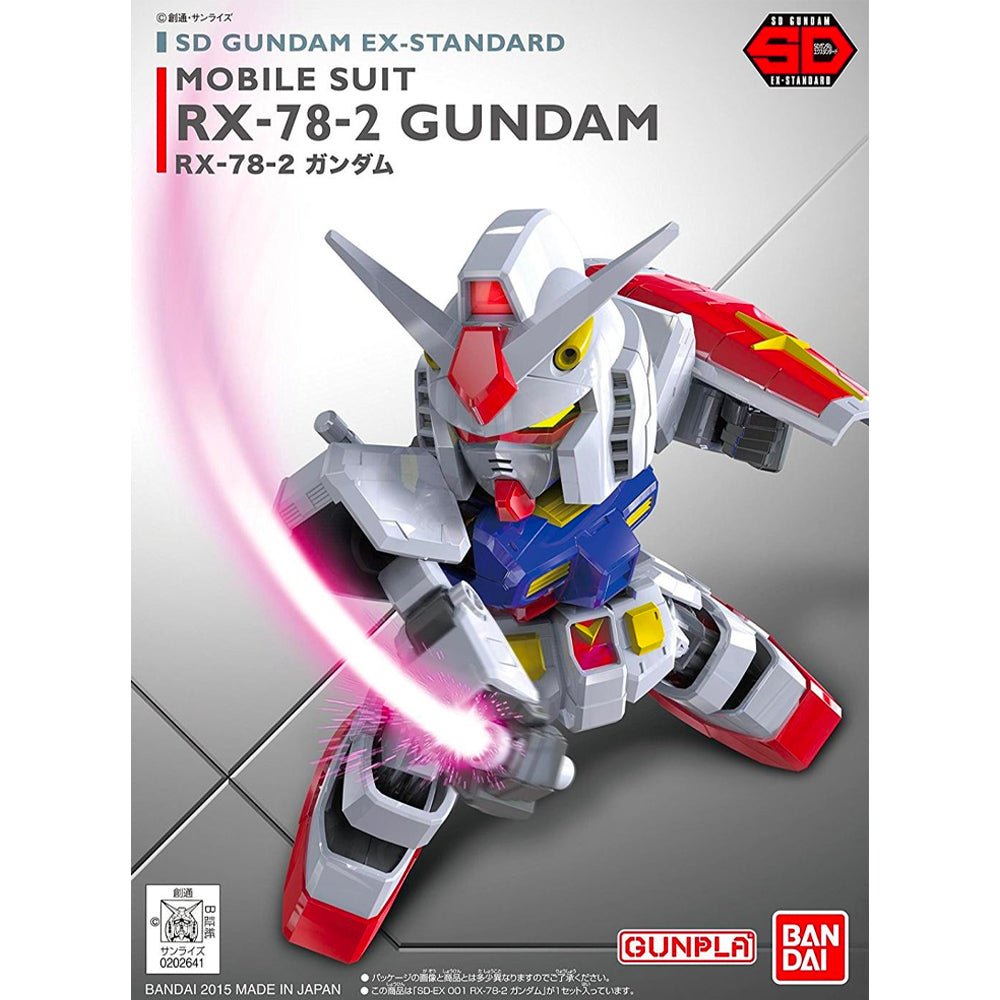 Bandai SD Gundam Ex-Standard RX-78-2 Gunpla Kit - Phillips Hobbies