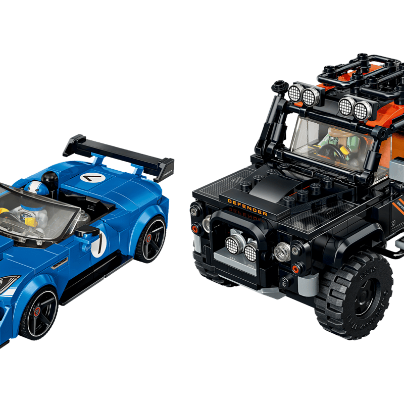 LEGO Speed Champions Jaguar Project 7 & Land Rover Defender 77264