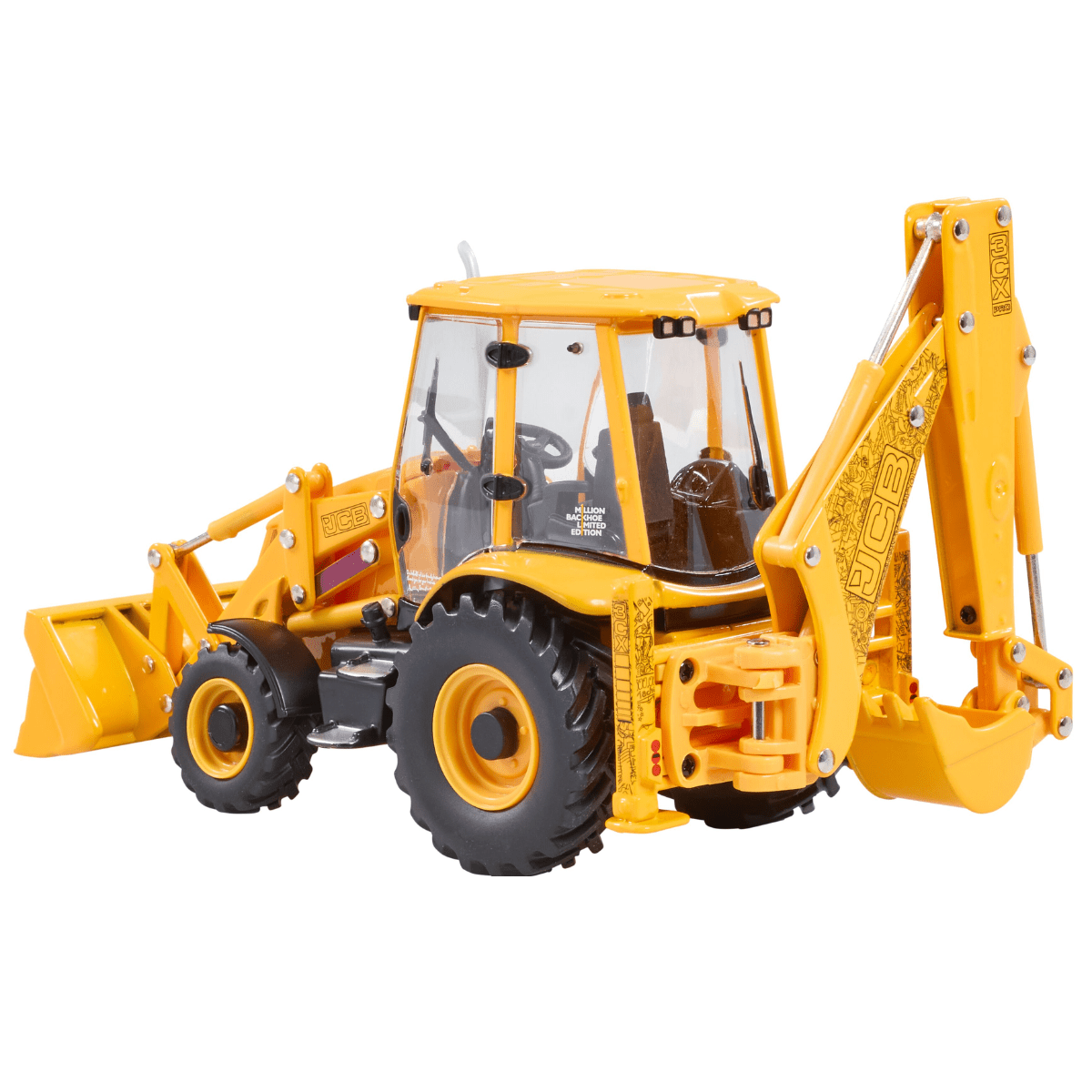 Britains 43411 JCB Millionth Backhoe Loader Limited Edition 2500pcs - 1:32 Scale Tractor - Phillips Hobbies