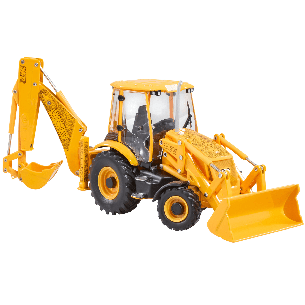 Britains 43411 JCB Millionth Backhoe Loader Limited Edition 2500pcs - 1:32 Scale Tractor - Phillips Hobbies