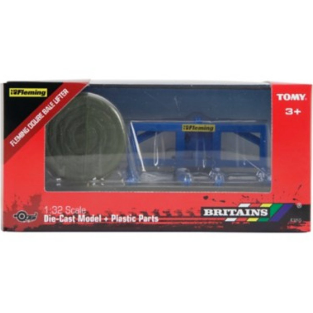 Britains Fleming Double Bale Lifter - 1:32 Scale - Phillips Hobbies