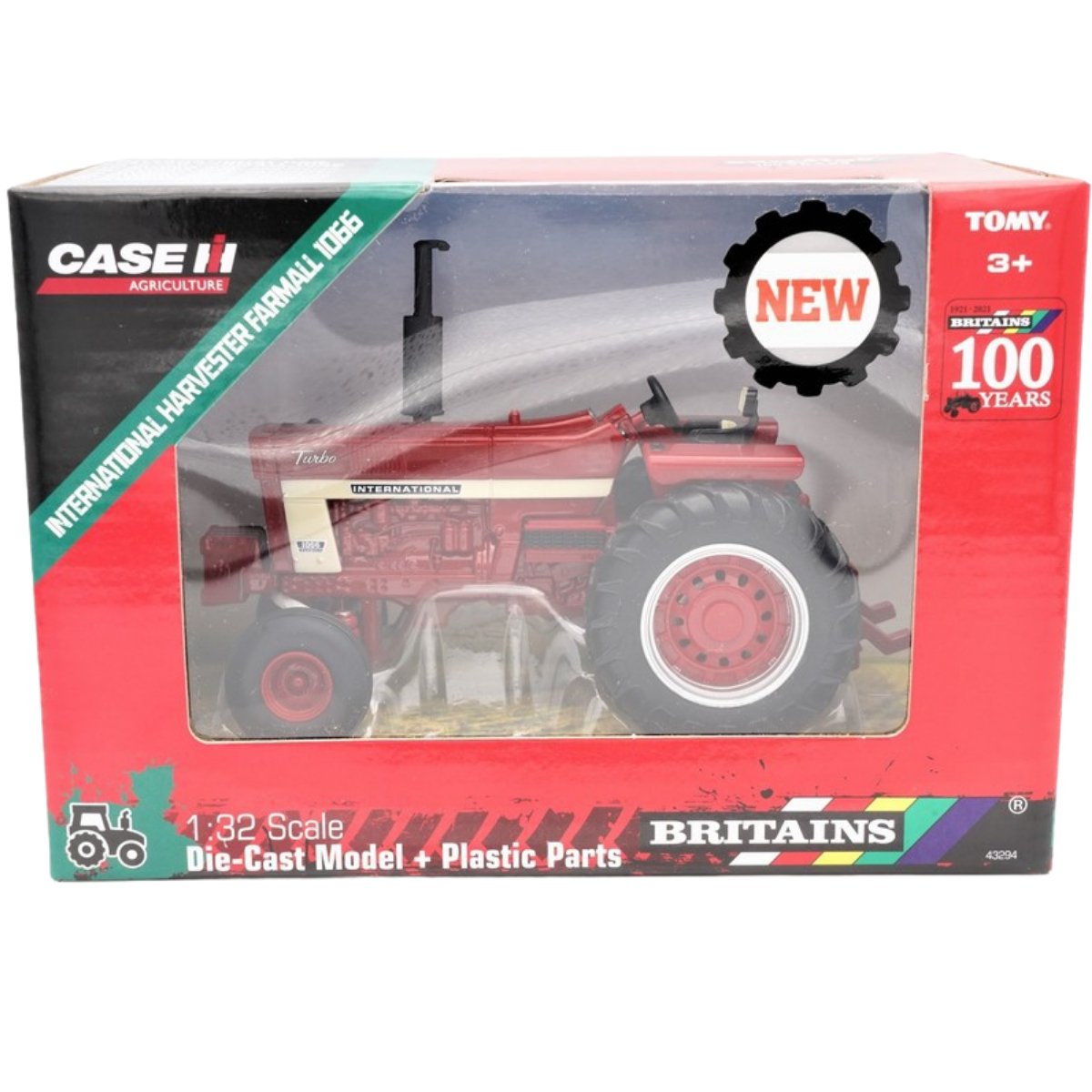 Britains International Harvester Farmall 1066 - 1:32 Scale - Phillips Hobbies