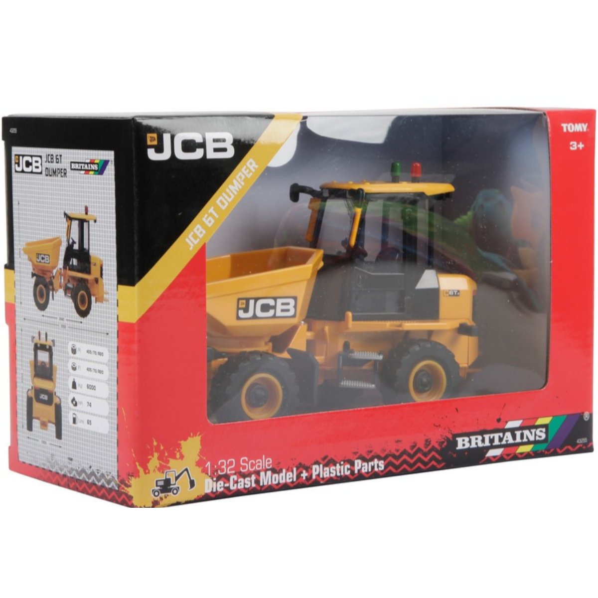 Britains JCB 6T Dumper - 1:32 Scale - Phillips Hobbies