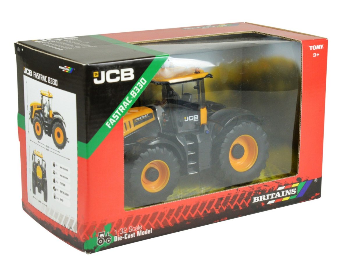 Britains JCB 8330 Fastrac Tractor - 1:32 Scale - Phillips Hobbies