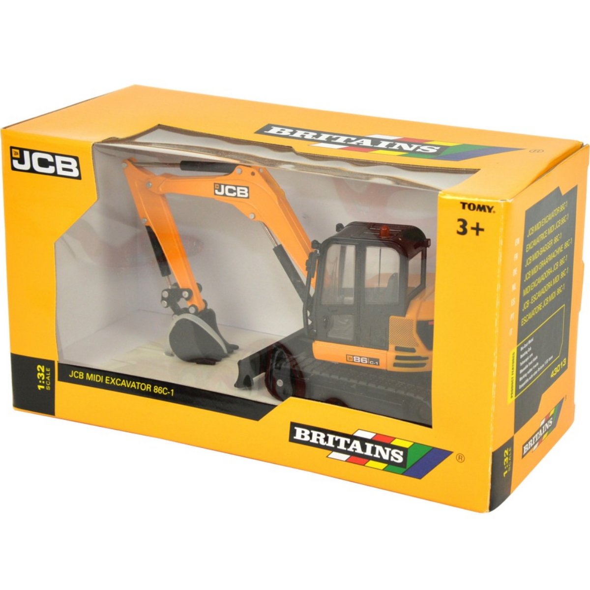 Britains JCB Midi Excavator - 1:32 Scale - Phillips Hobbies