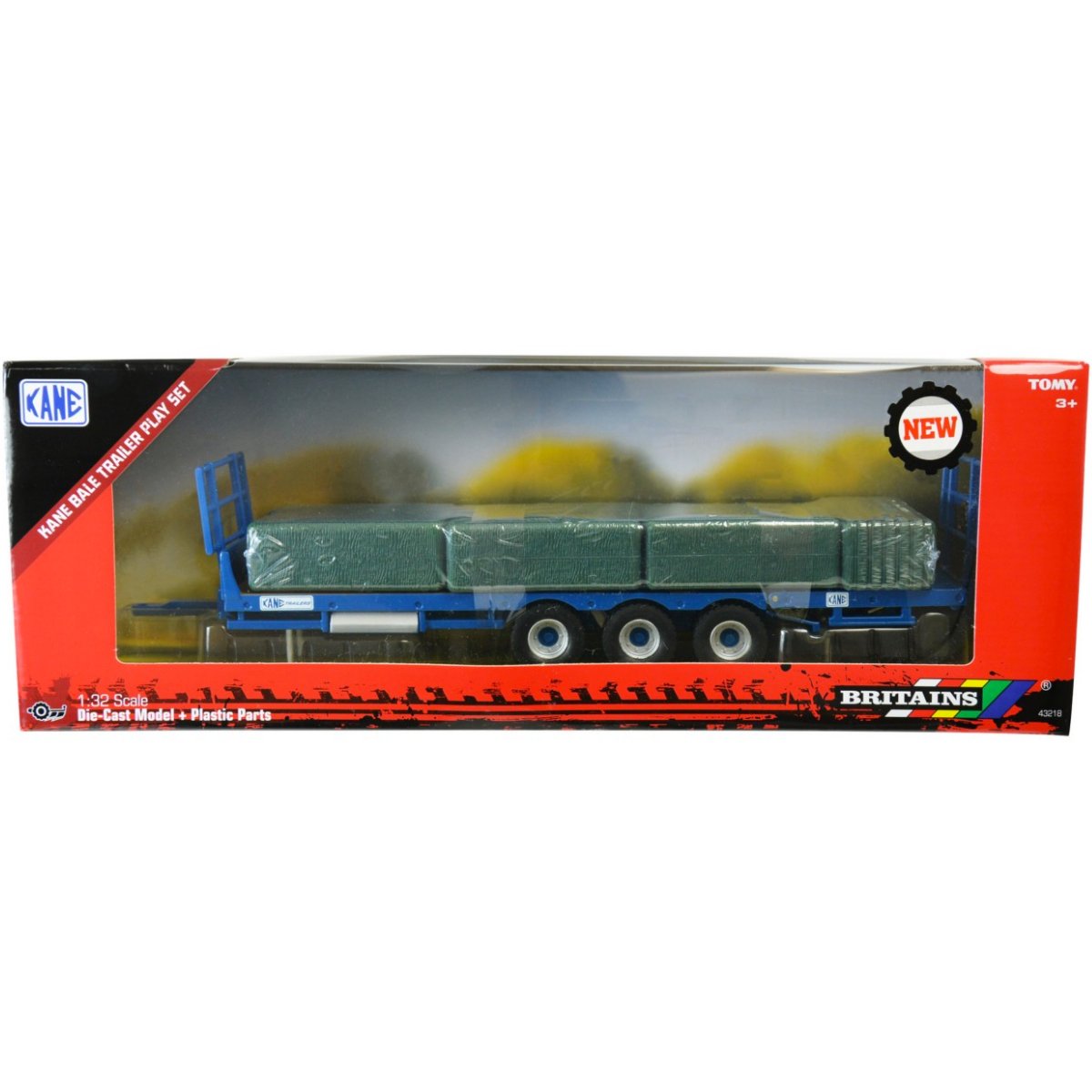 Britains Kane Bale Trailer Set - 1:32 Scale - Phillips Hobbies