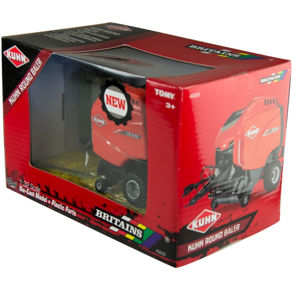 Britains Kuhn Round Baler - 1:32 Scale - Phillips Hobbies