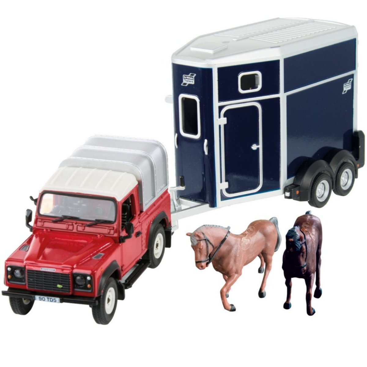 Britains Land Rover Horse Set - 1:32 Scale - Phillips Hobbies