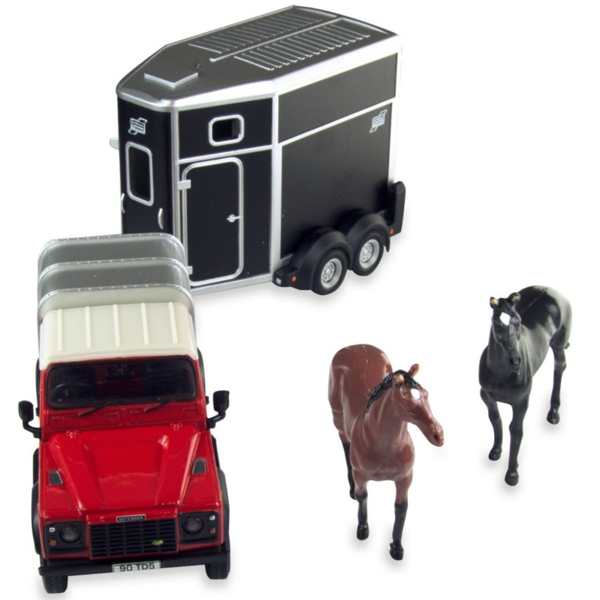 Britains Land Rover Horse Set - 1:32 Scale - Phillips Hobbies