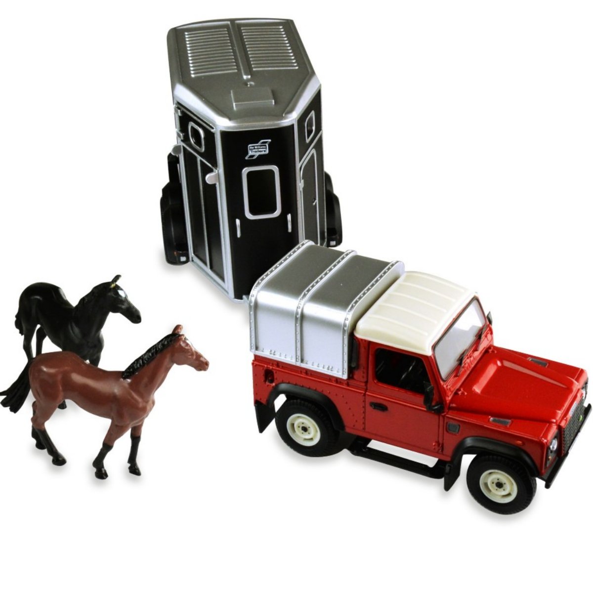 Britains Land Rover Horse Set - 1:32 Scale - Phillips Hobbies