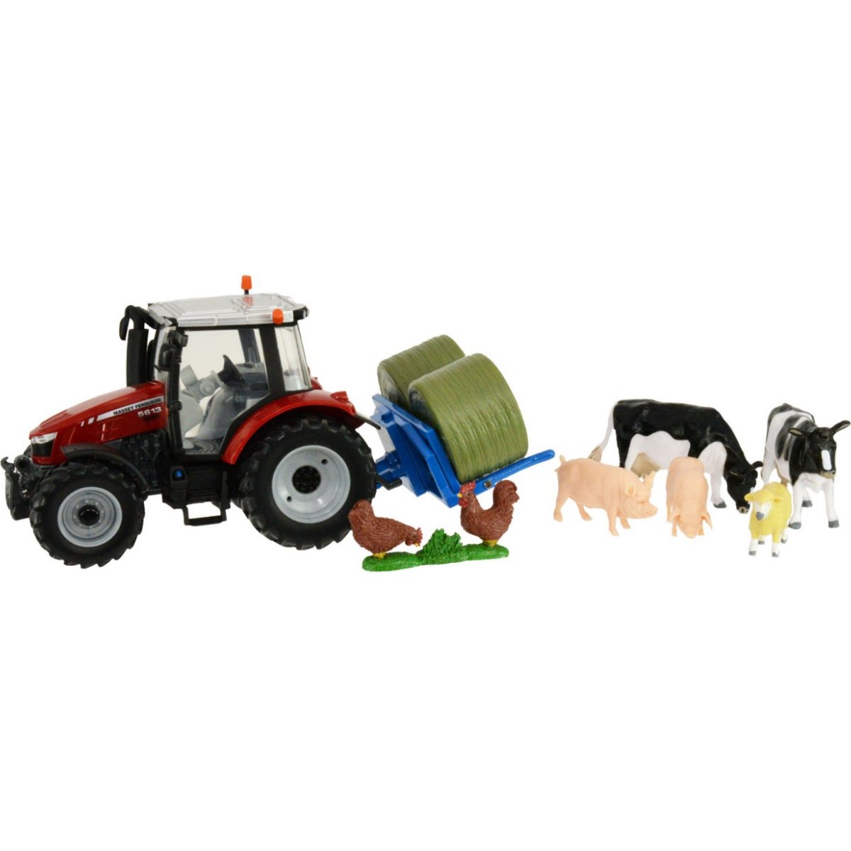 Britains Massey Ferguson 5612 Tractor Playset - 1:32 Scale - Phillips Hobbies