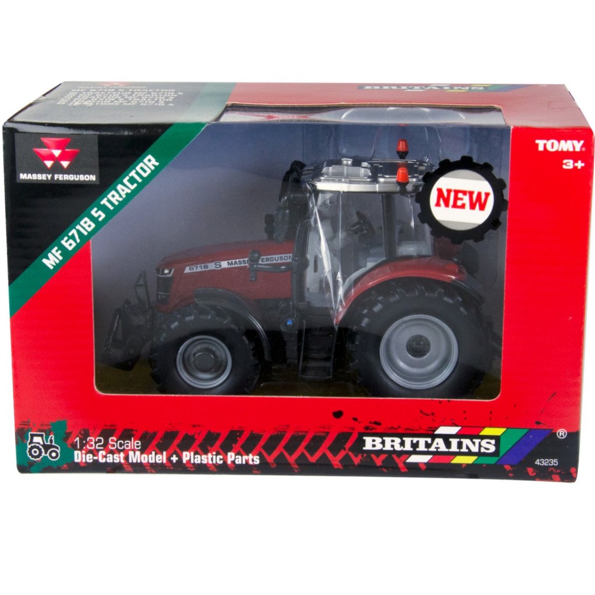Britains Massey Ferguson 6718 S Tractor - 1:32 Scale - Phillips Hobbies