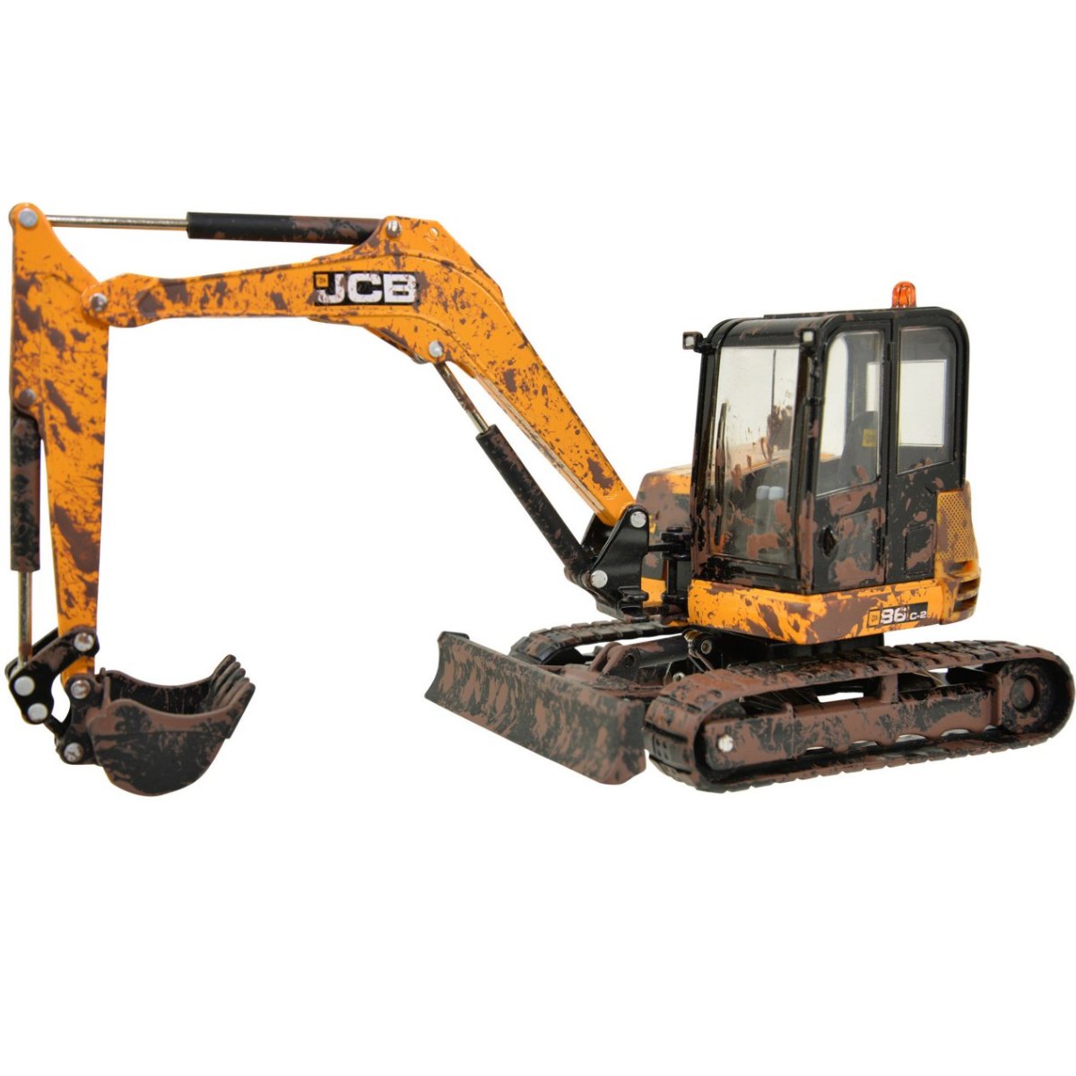 Britains Muddy JCB Midi Excavator - 1:32 Scale - Phillips Hobbies
