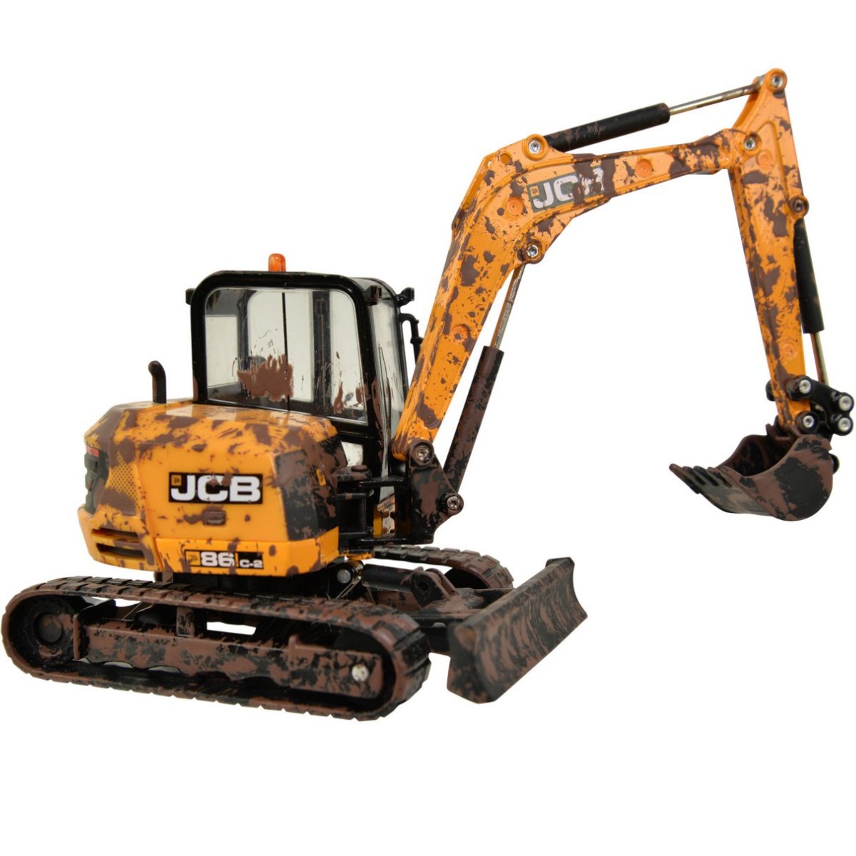 Britains Muddy JCB Midi Excavator - 1:32 Scale - Phillips Hobbies