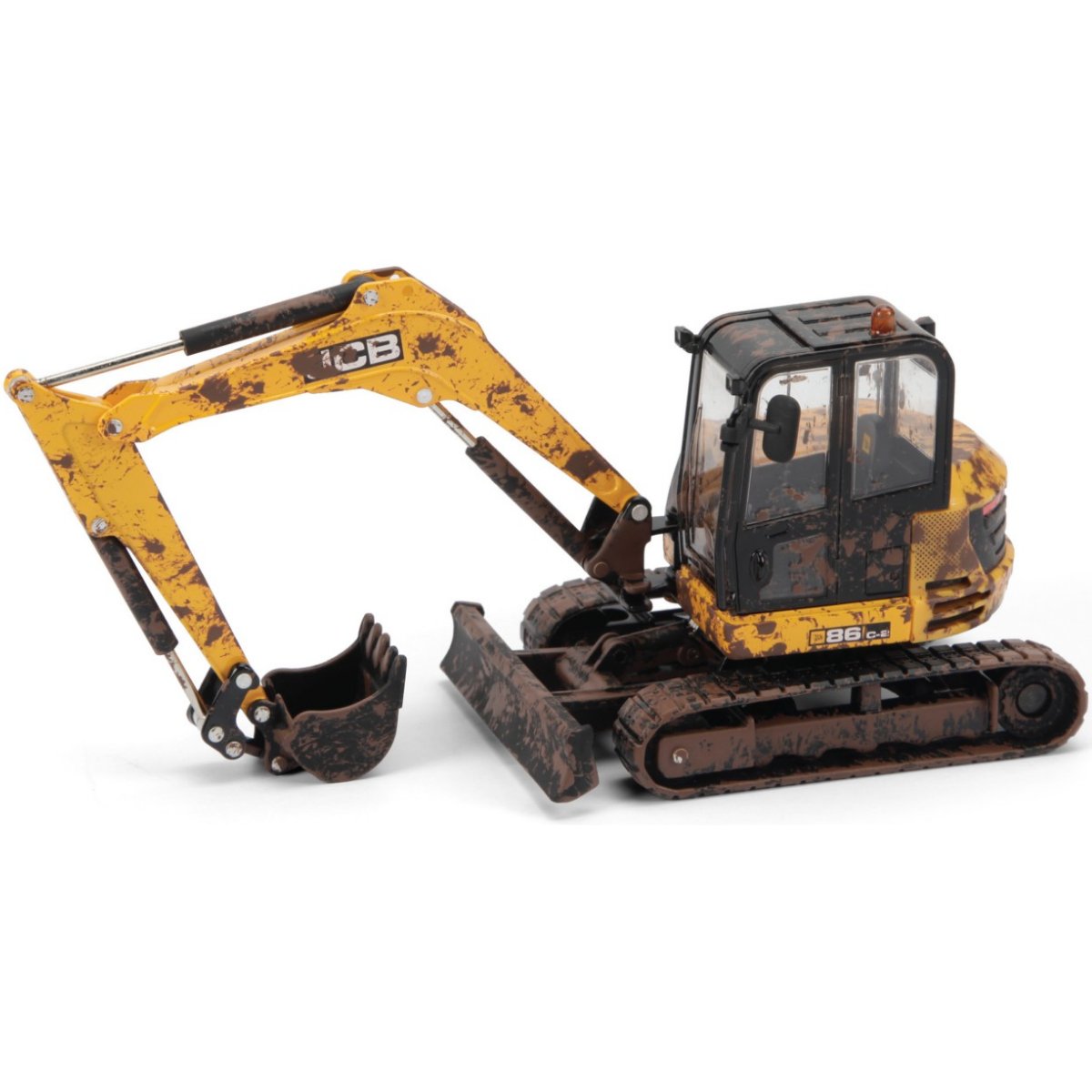 Britains Muddy JCB Midi Excavator - 1:32 Scale - Phillips Hobbies