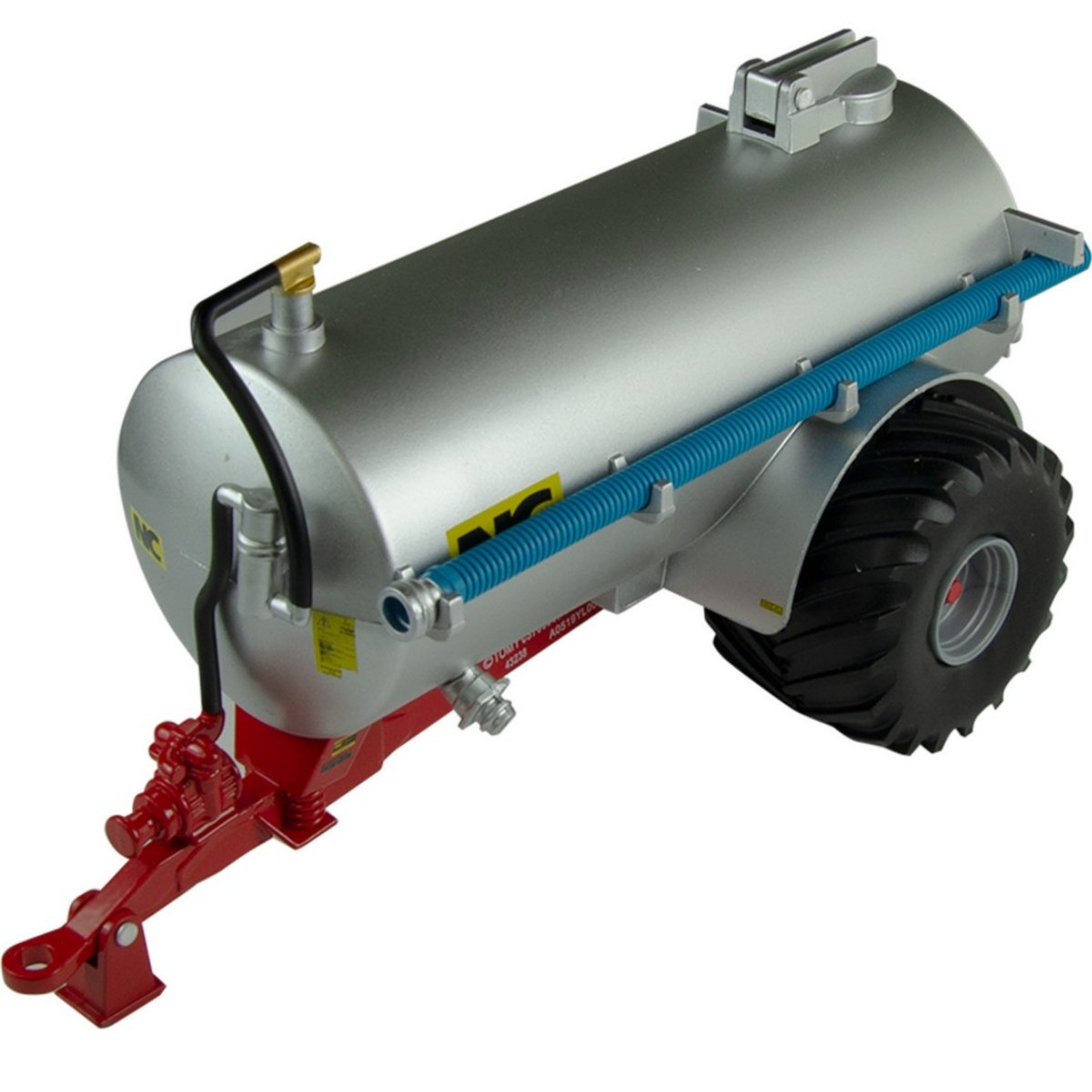 Britains NC Slurry Tanker (Fieldside) Silver - 1:32 Scale - Phillips Hobbies