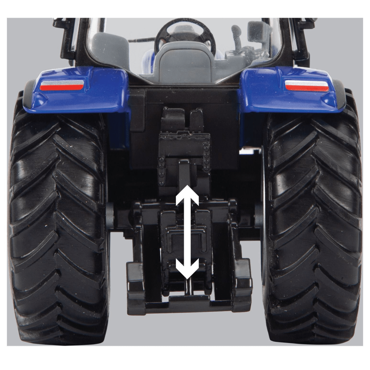 Britains New Holland T6.180 Blue Power Tractor - 1:32 Scale - Phillips Hobbies