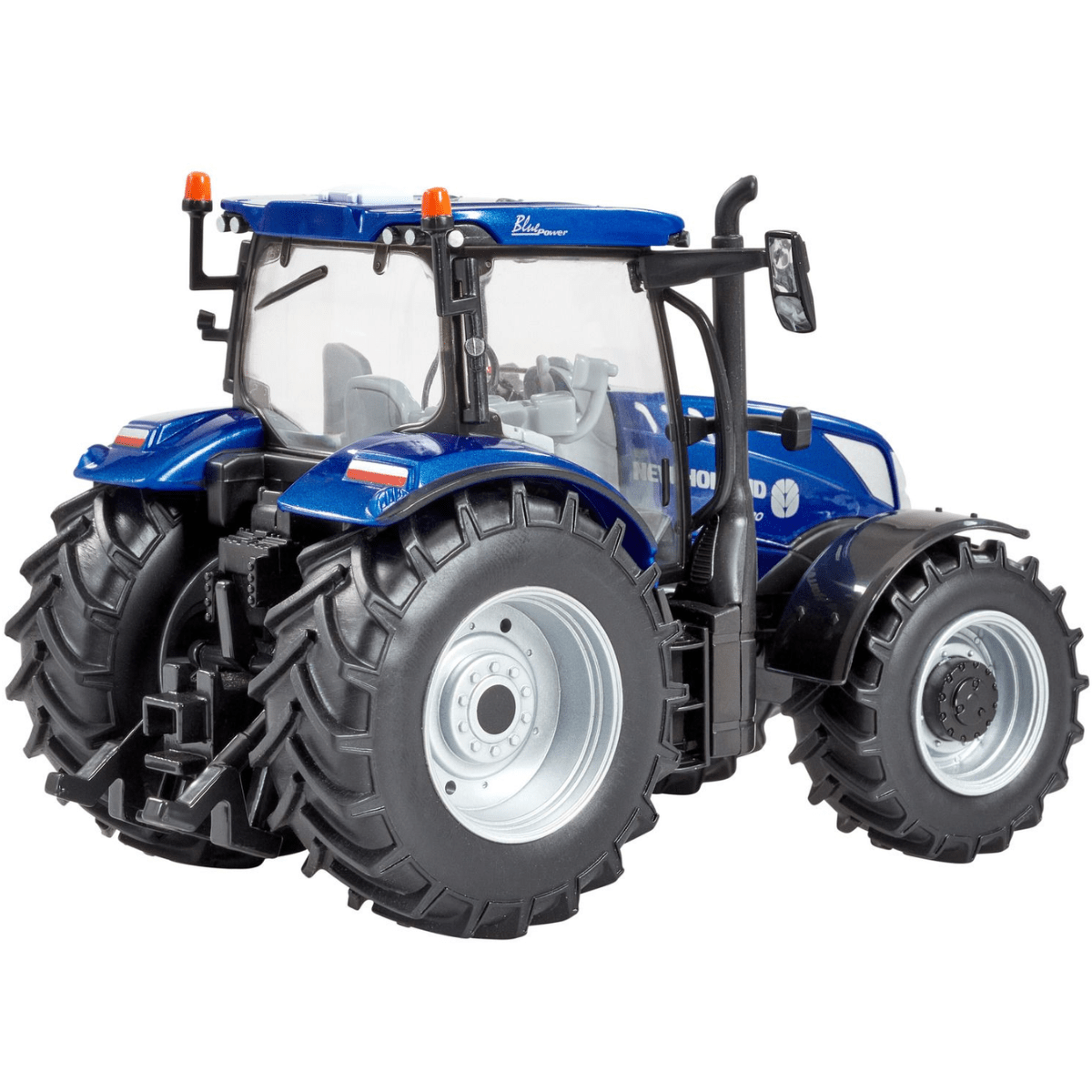 Britains New Holland T6.180 Blue Power Tractor - 1:32 Scale - Phillips Hobbies