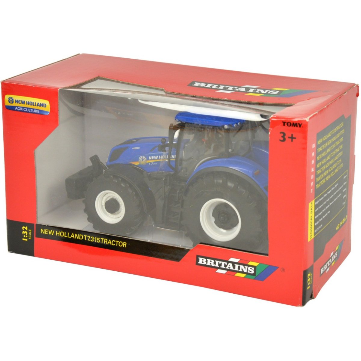 Britains New Holland T7.315 Tractor - 1:32 Scale - Phillips Hobbies