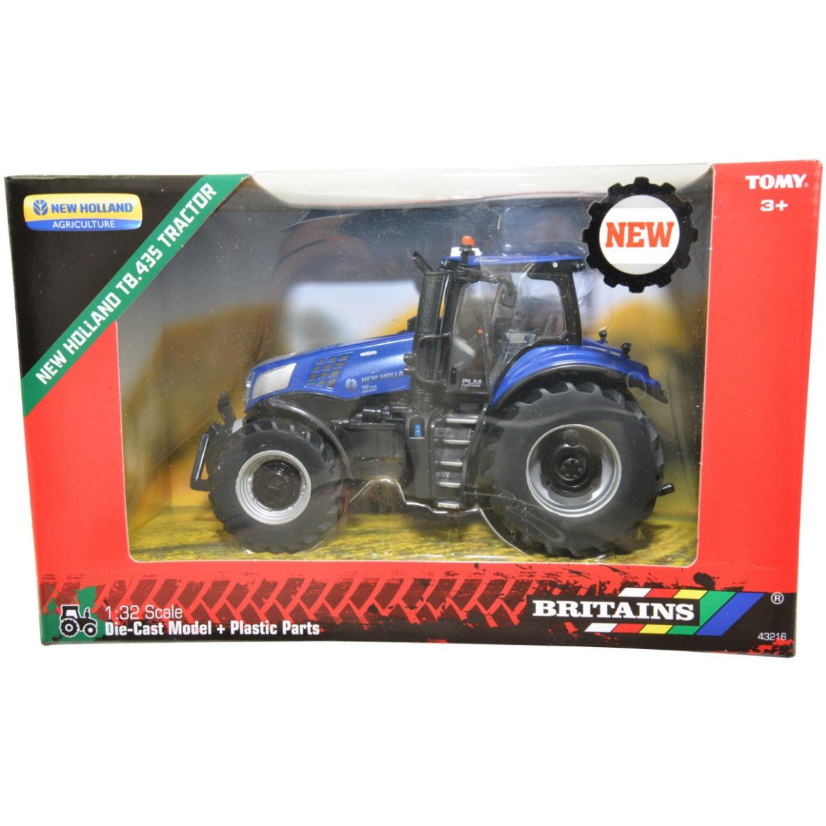 Britains New Holland T8.435 Tractor - 1:32 Scale - Phillips Hobbies