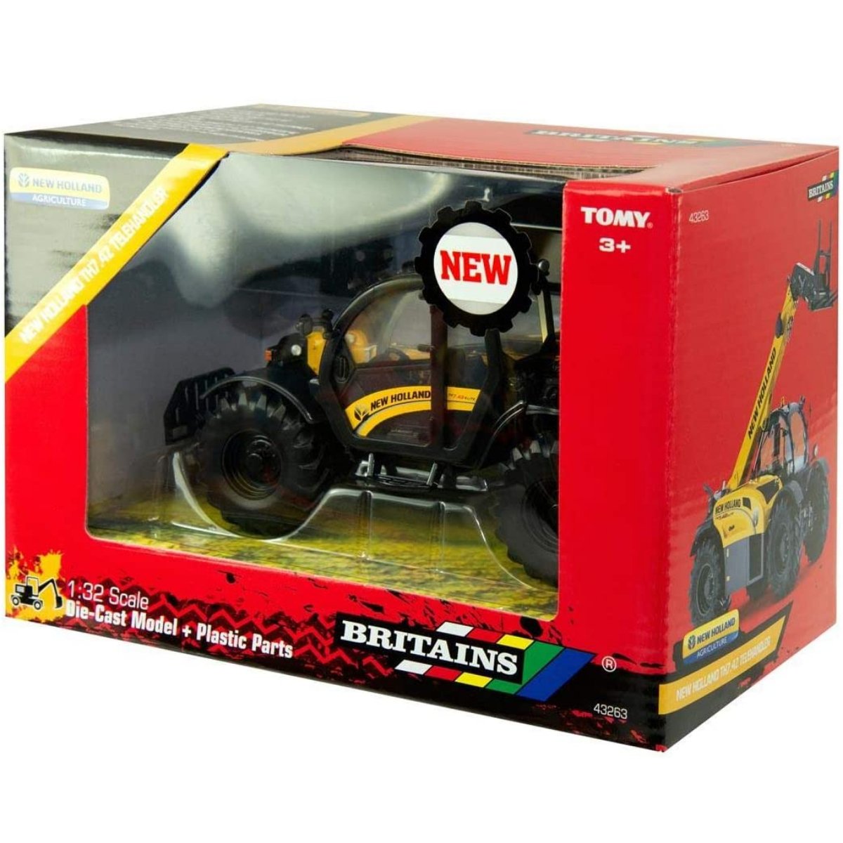 Britains New Holland TH 7.42 Telehandler - 1:32 Scale - Phillips Hobbies