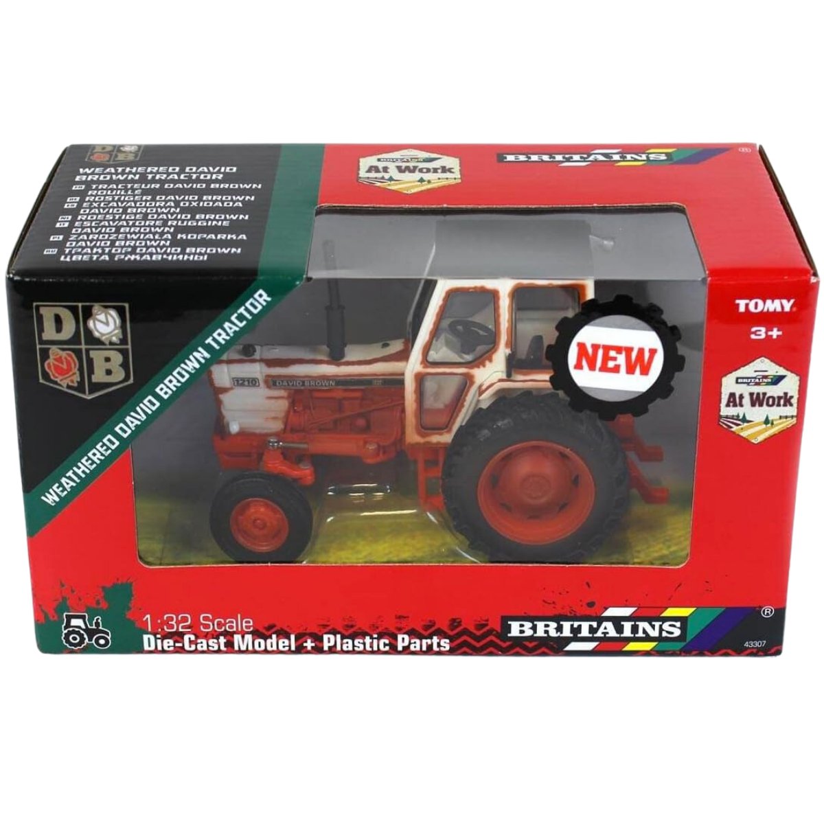 Britains Weathered David Brown Tractor - 1:32 Scale - Phillips Hobbies