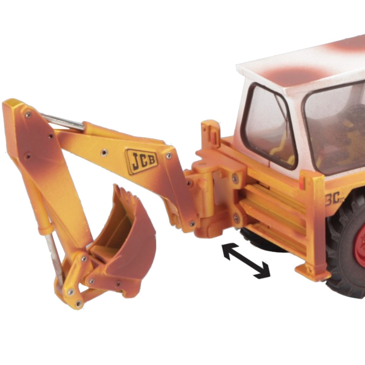 Britains Weathered JCB 3C MARK III - 1:32 Scale - Phillips Hobbies