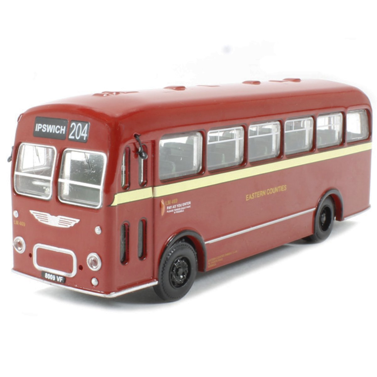 BT Models B201B Bristol MW SD Eastern Counties Ipswich - 1:76 Scale - Phillips Hobbies