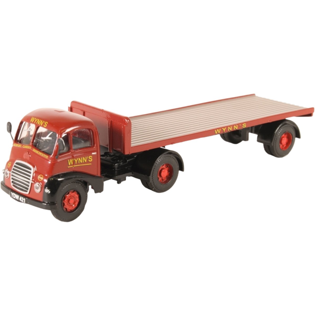 BT Models DB10 Guy Warrior Flatbed Wynns Heavy Haulage - 1:76 Scale - Phillips Hobbies