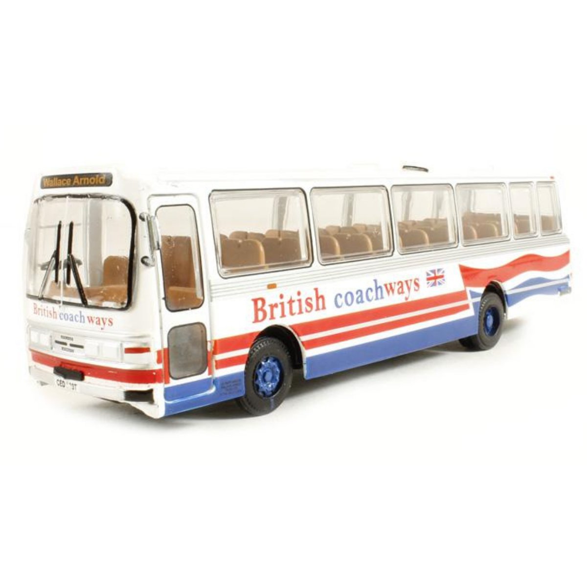 BT Models Leyland Leopard Duple British Coachways - 1:76 Scale