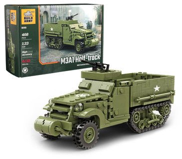 Build Army M3A1 Half - Track APC - Phillips Hobbies