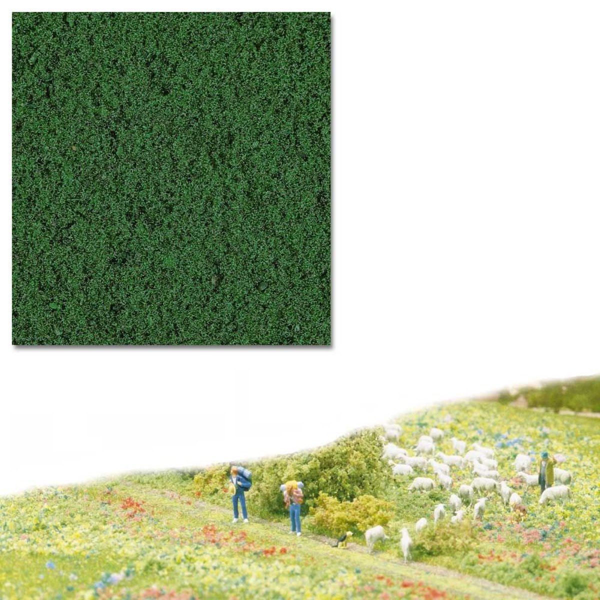 Busch 7323 Dark Green Fine Micro Flock - Phillips Hobbies