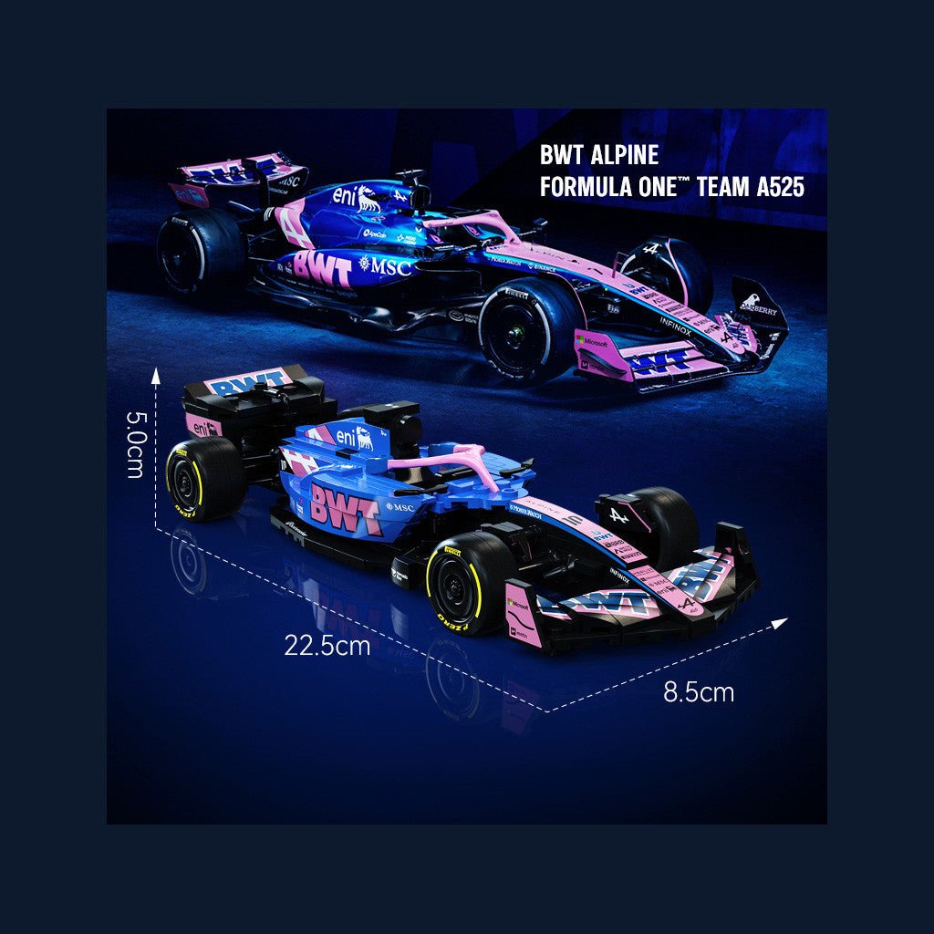CaDA Bricks 1:24 BWT Alpine F1 Team A525 Racing Car 300 pcs Toy Set - Phillips Hobbies