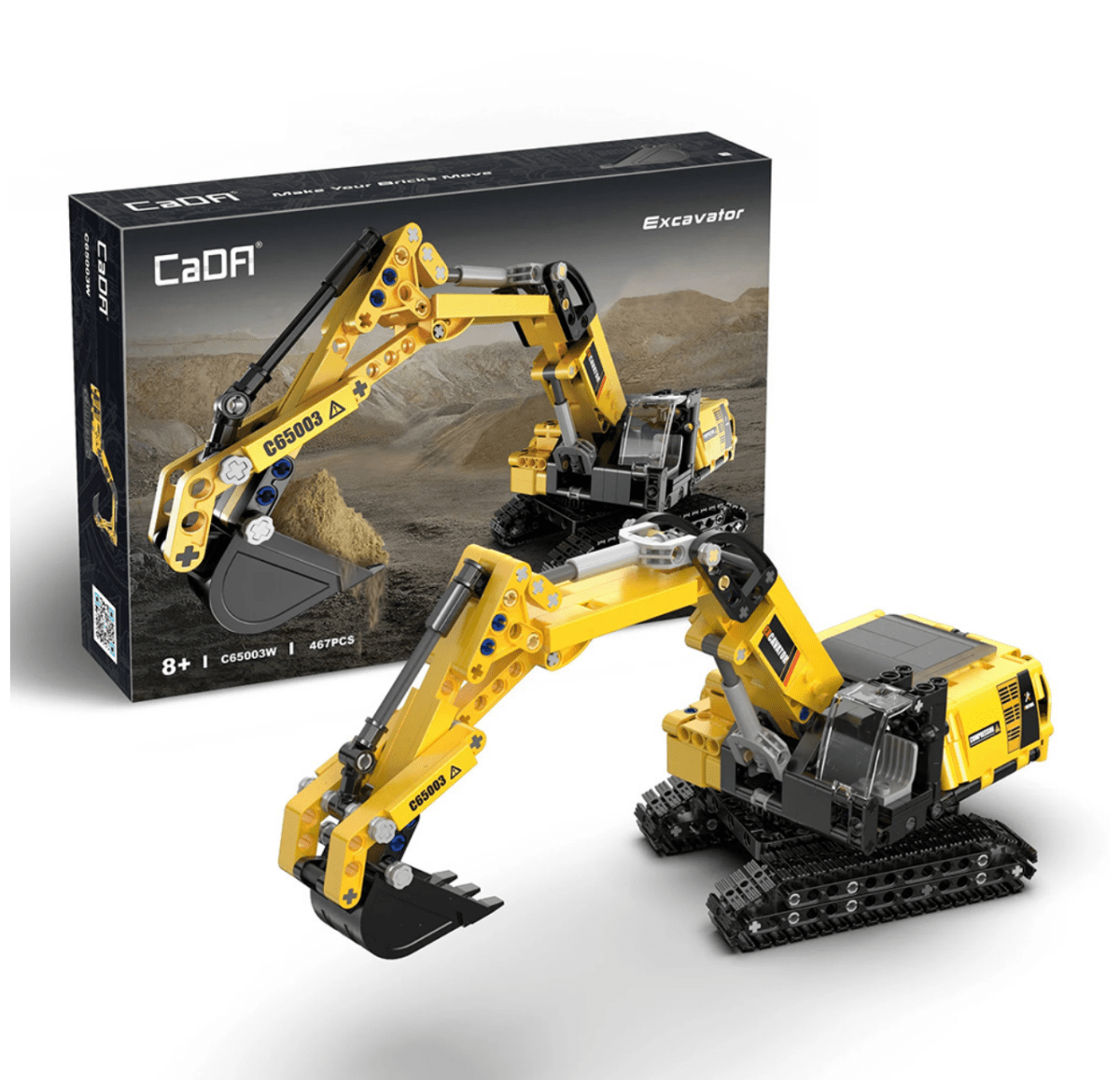 CaDA Bricks Excavator - Phillips Hobbies