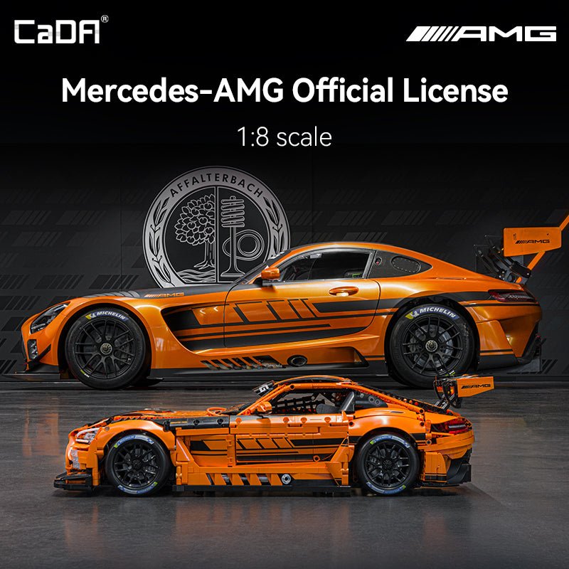 CaDA Bricks Mercedes - AMG GT3 1:8 Scale - 5466 pcs - Phillips Hobbies
