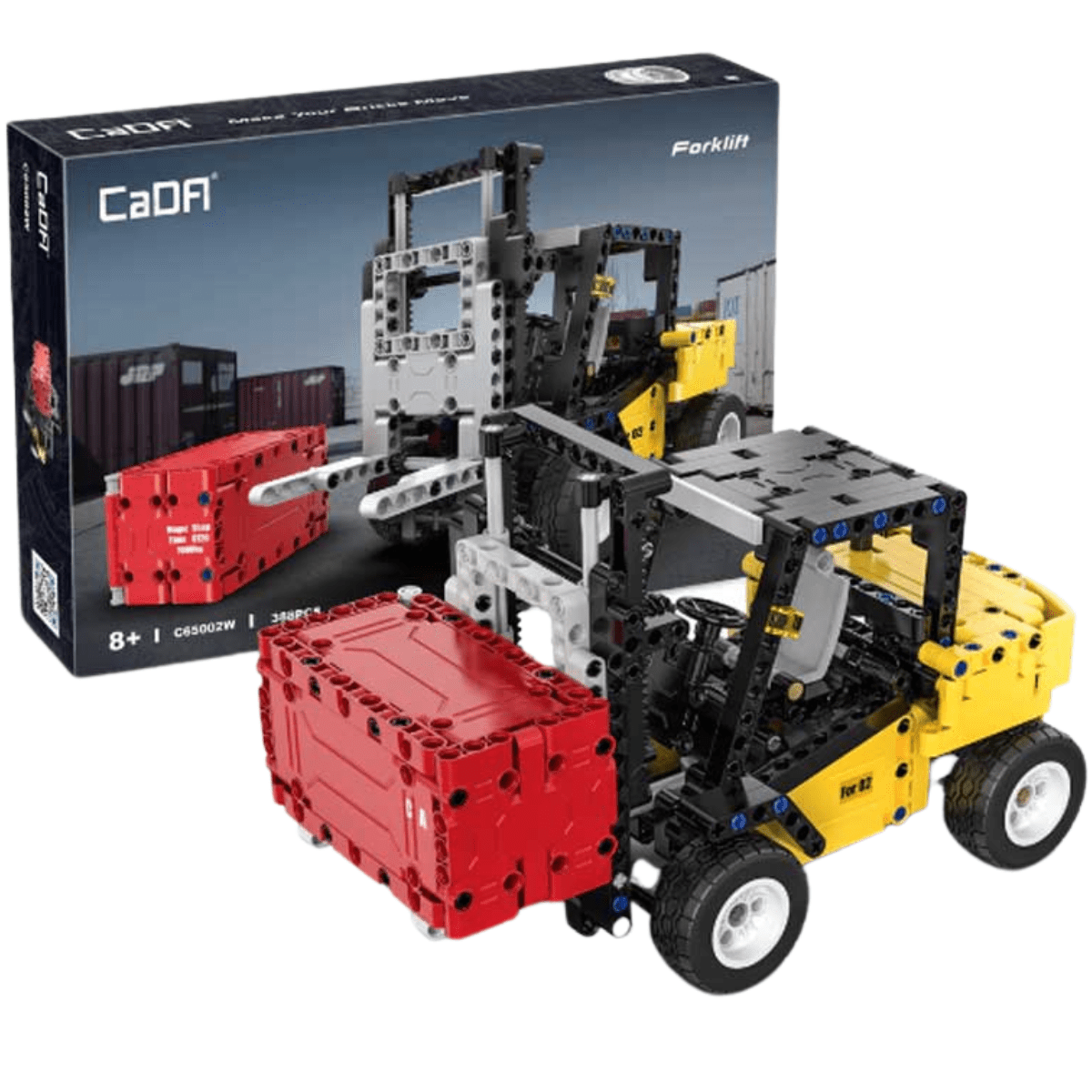 CaDA Forklift Brick Model - Phillips Hobbies