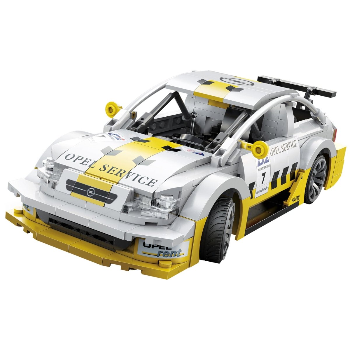 CaDA Opel Astra V8 Coupe Rally Car Battery Powered Remote Controlled 330 pcs - Phillips Hobbies