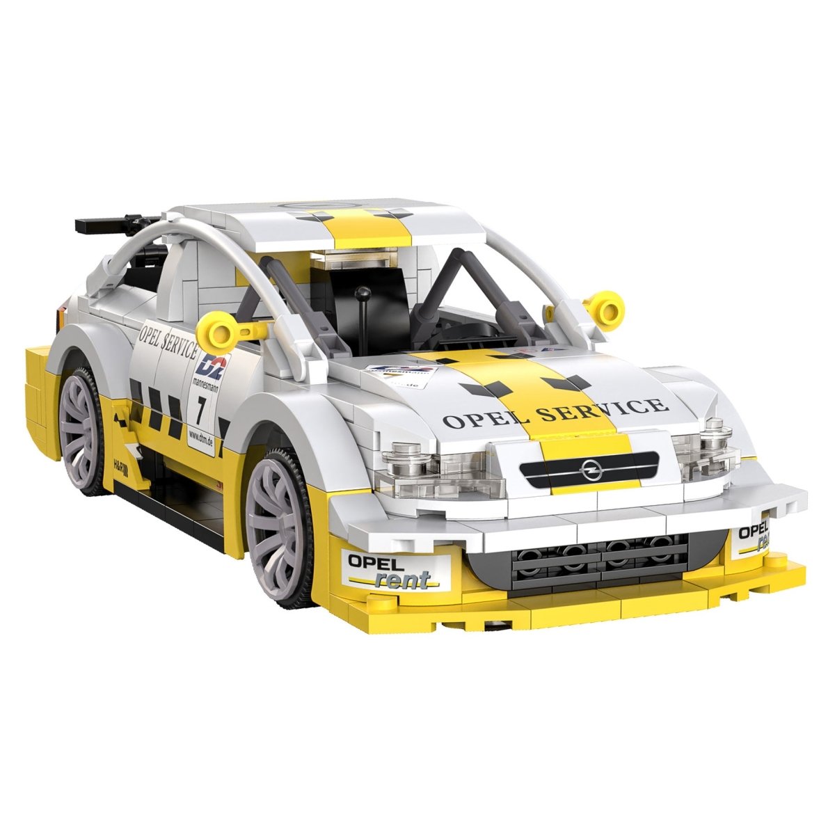 CaDA Opel Astra V8 Coupe Rally Car Battery Powered Remote Controlled 330 pcs - Phillips Hobbies
