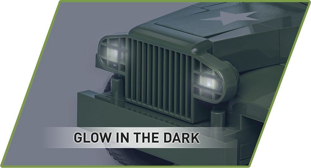 COBI 2257 Dodge WC - 54 Ambulance 1:35 Scale Brick Model 293pcs - Phillips Hobbies