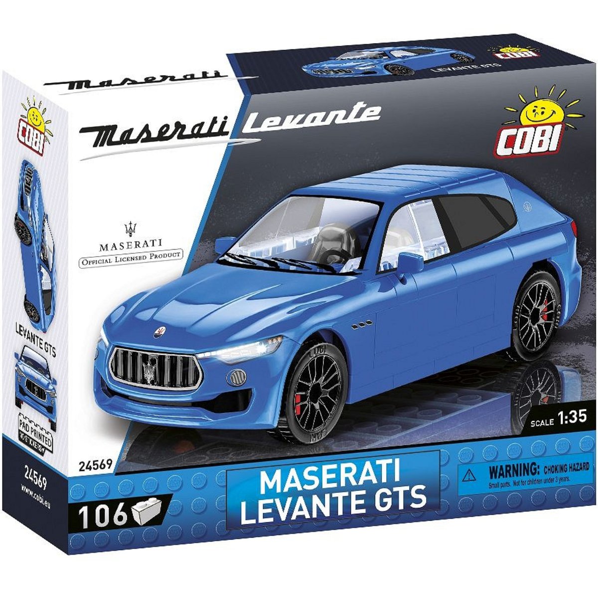 COBI 24569 Maserati Levante GTS 1:35 Scale Brick Model 106pcs - Phillips Hobbies
