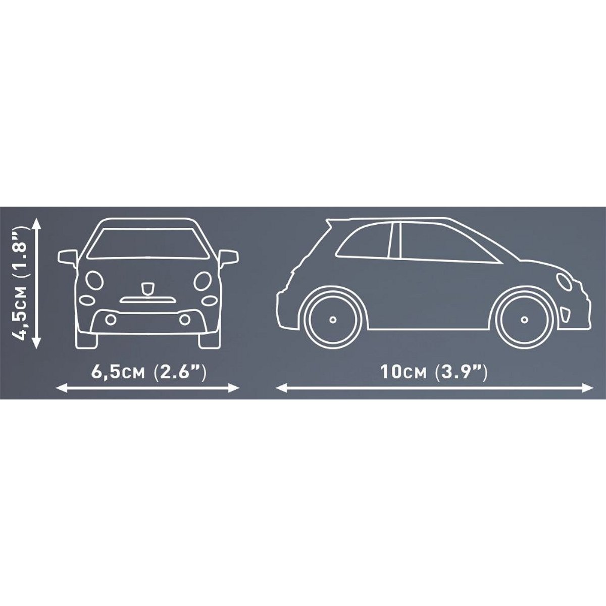 COBI 24601 Abarth 595 Competizione 1:35 Scale Brick Model 71pcs - Phillips Hobbies