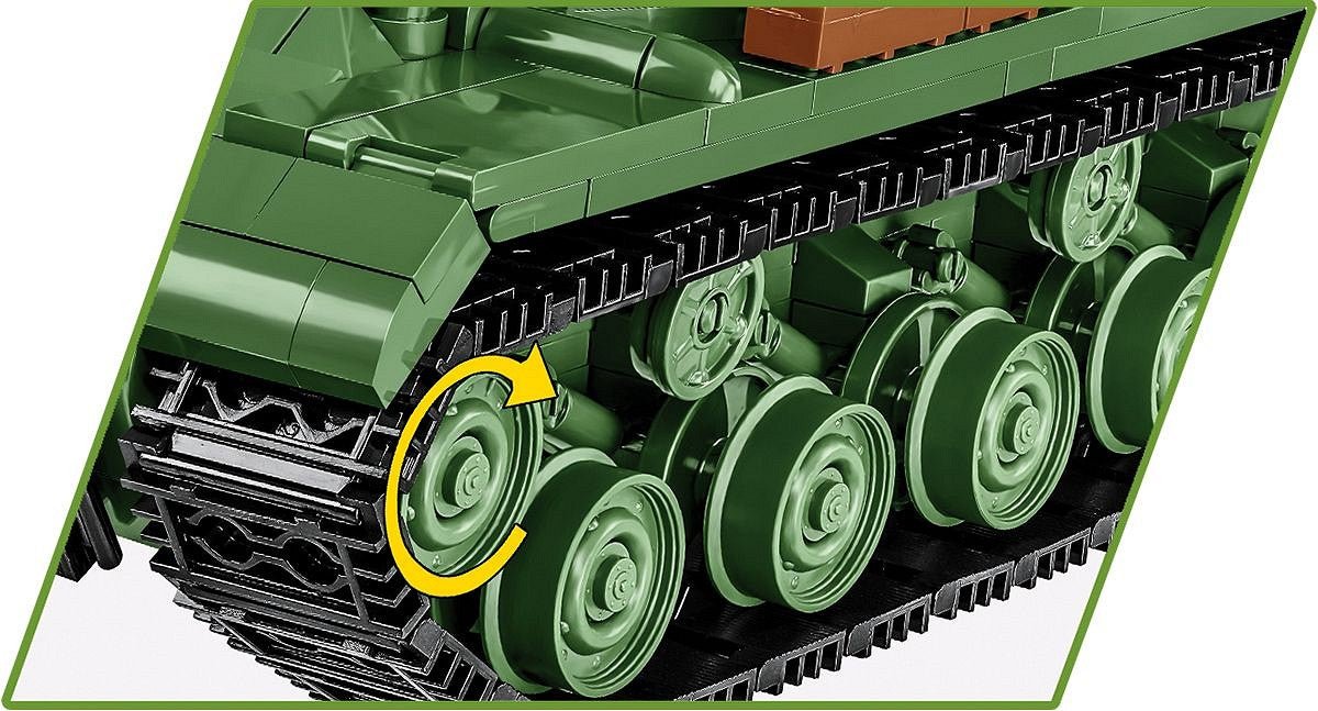 COBI 2578 WWII IS - 2 Heavy Tank 1:28 Scale Brick Model 1051pcs - Phillips Hobbies