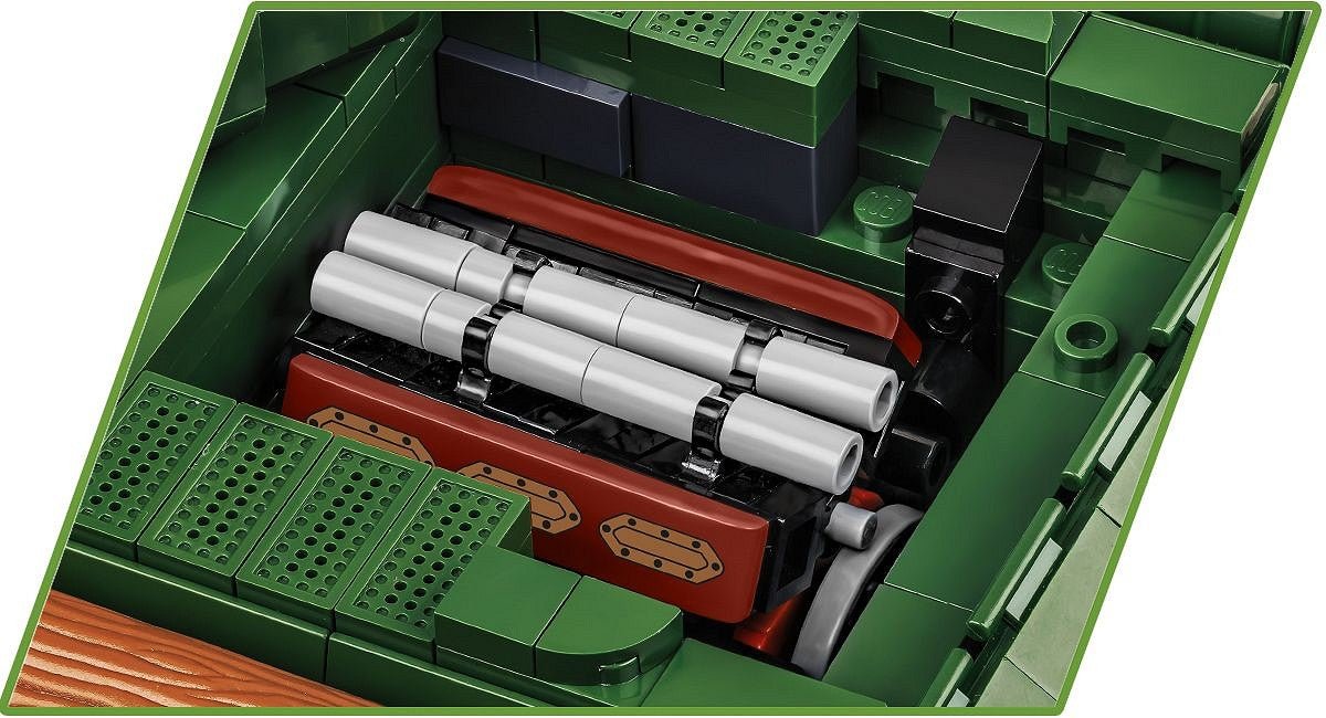 COBI 2578 WWII IS - 2 Heavy Tank 1:28 Scale Brick Model 1051pcs - Phillips Hobbies