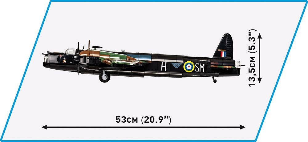 COBI 5723 Vickers Wellington Mk.II 1:37 Scale Brick Model 1162pcs - Phillips Hobbies