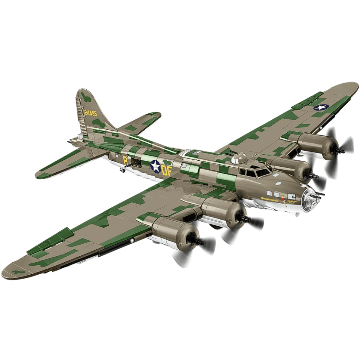 COBI 5749 Boeing B - 17F Flying Fortress "Memphis Belle" Executive Edition - 1:48 Scale Brick Model - Phillips Hobbies