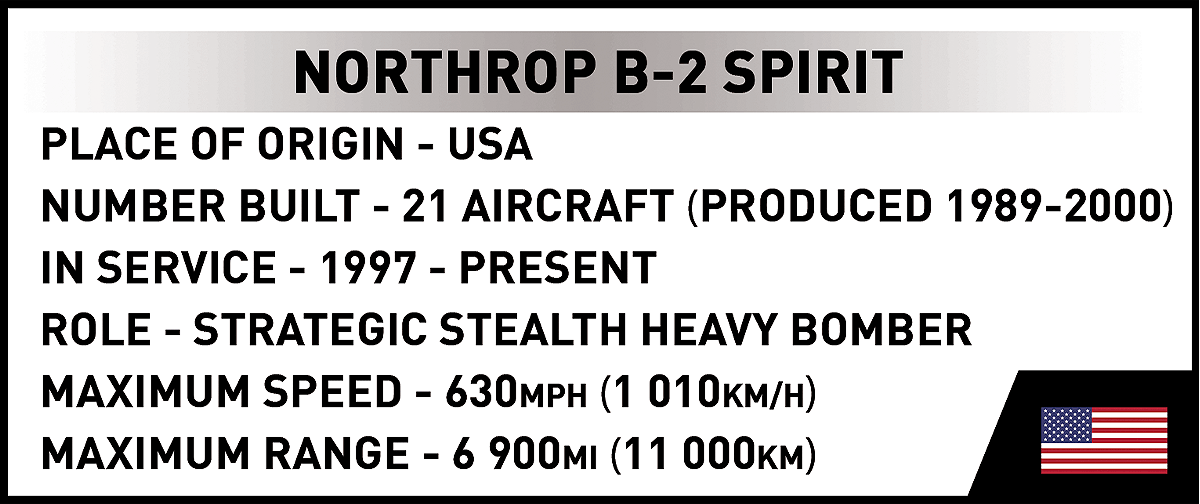 Cobi Bricks 5916 Northrop B - 2 Spirit - Phillips Hobbies