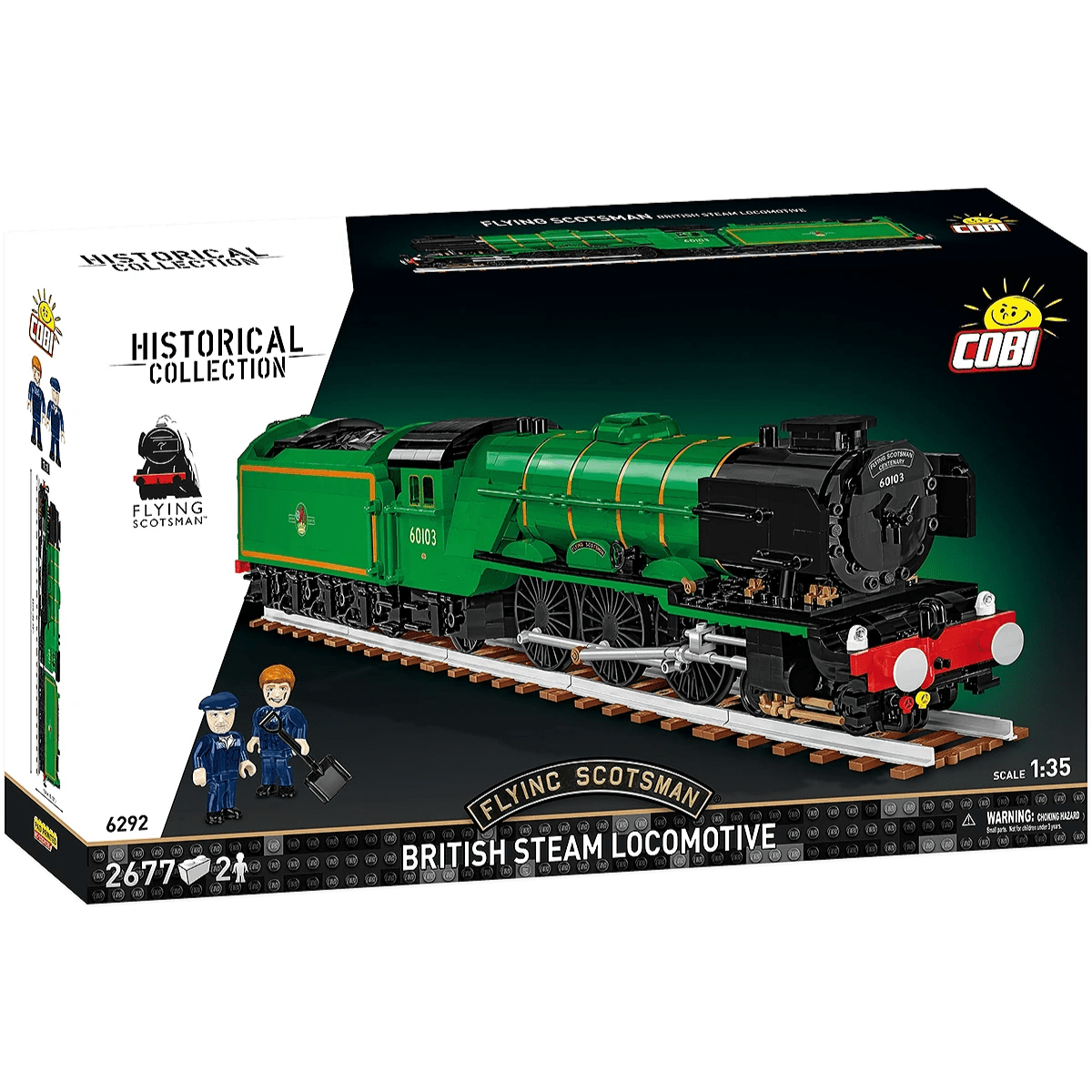 Cobi Bricks 6292 Flying Scotsman British Steam Locomotive - Phillips Hobbies