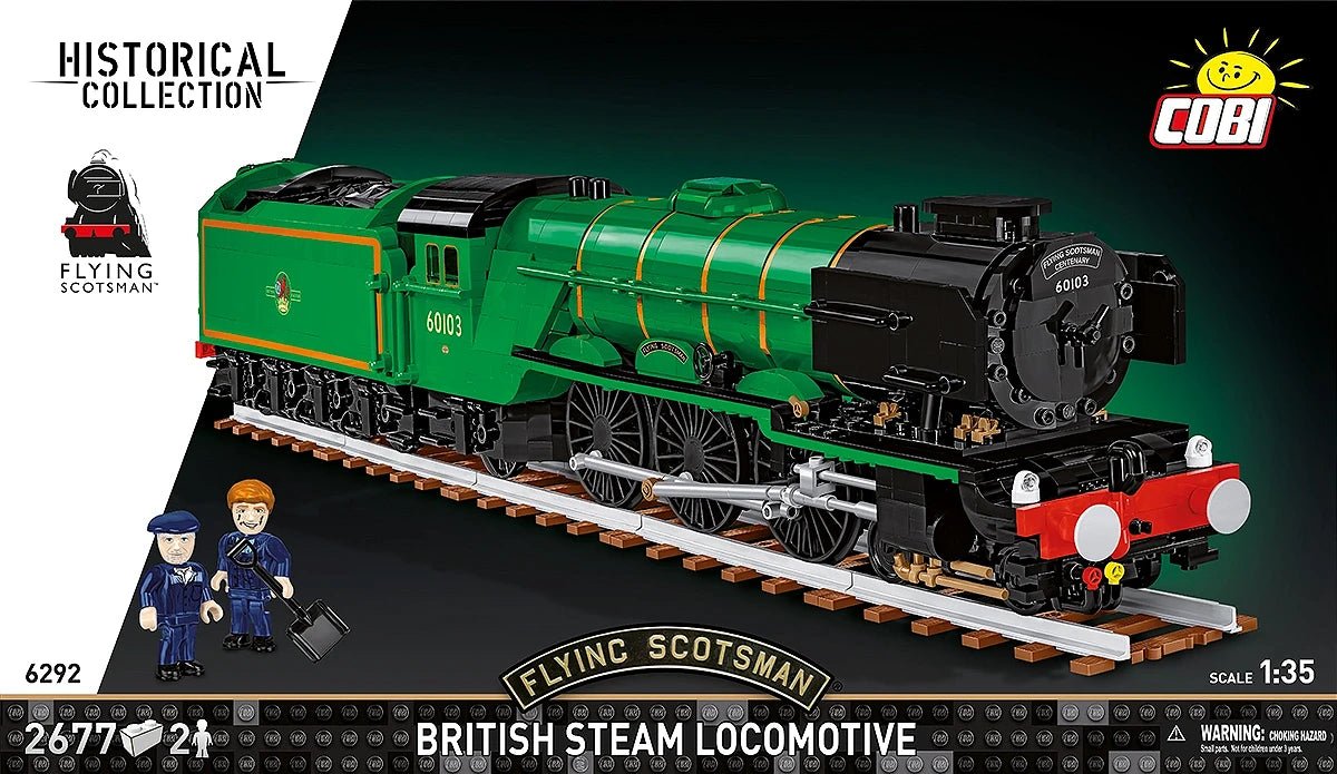 Cobi Bricks 6292 Flying Scotsman British Steam Locomotive - Phillips Hobbies