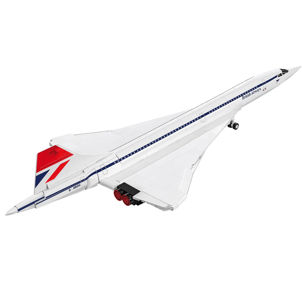 COBI Bricks Concorde G-BBDG Building Toy Set - 1:100 Scale - Phillips Hobbies