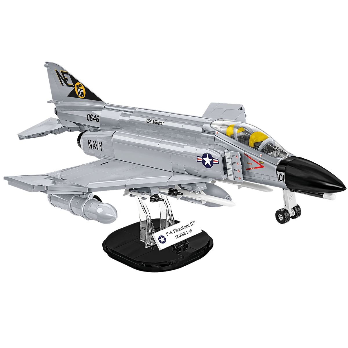 Cobi Bricks F - 4 Phantom II - USS Midway 703pcs - Phillips Hobbies